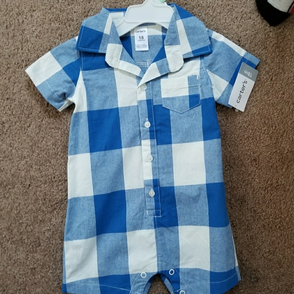 NWT 18 month boys baby kids shorts one piece